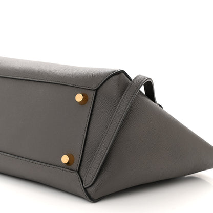 Celine Grained Calfskin Mini Belt Bag Grey 10 of 11