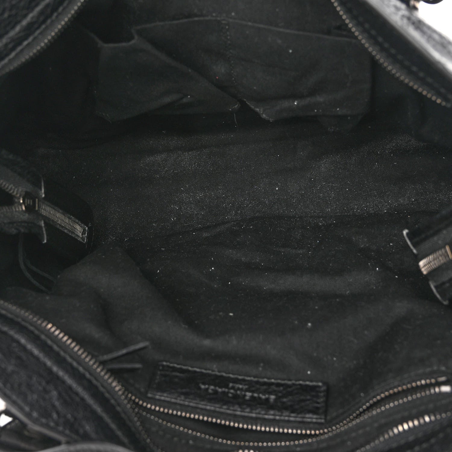 Balenciaga Agneau Silver Metallic Edge Hardware City Black 5 of 9