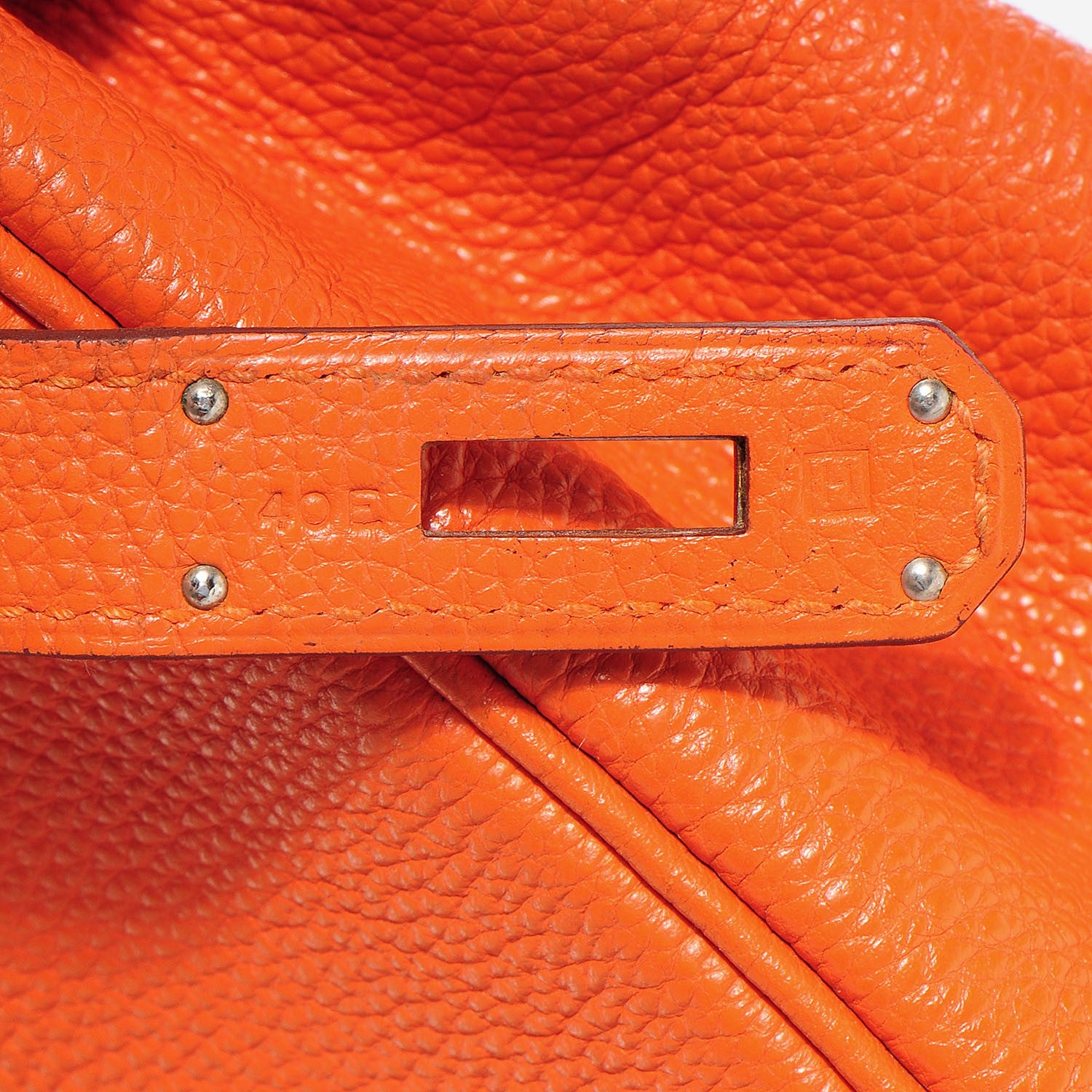 Hermes Togo Birkin 35 Orange 11 of 27