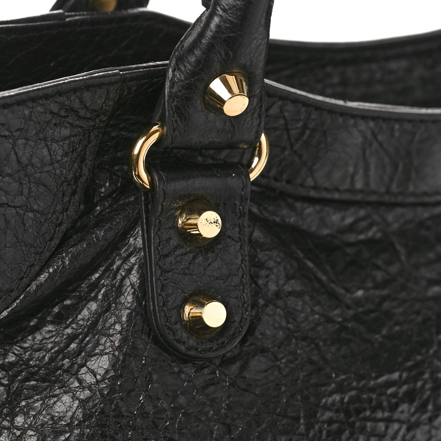Agneau Classic Gold Hardware Velo Black