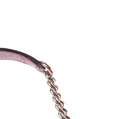 Gucci Pebbled Calfskin Medium Soho Chain Shoulder Bag Peonia Flower 13 of 13
