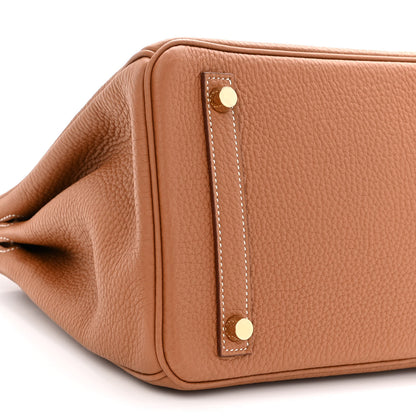 Hermes Togo Birkin 30 Gold 8 of 10