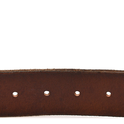 Gucci Faded Calfskin Double G 40mm Belt 95 38 Cuir 3 of 5