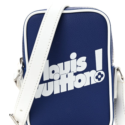 Louis Vuitton Calfskin Everyday LV Danube PPM Blue 7 of 9