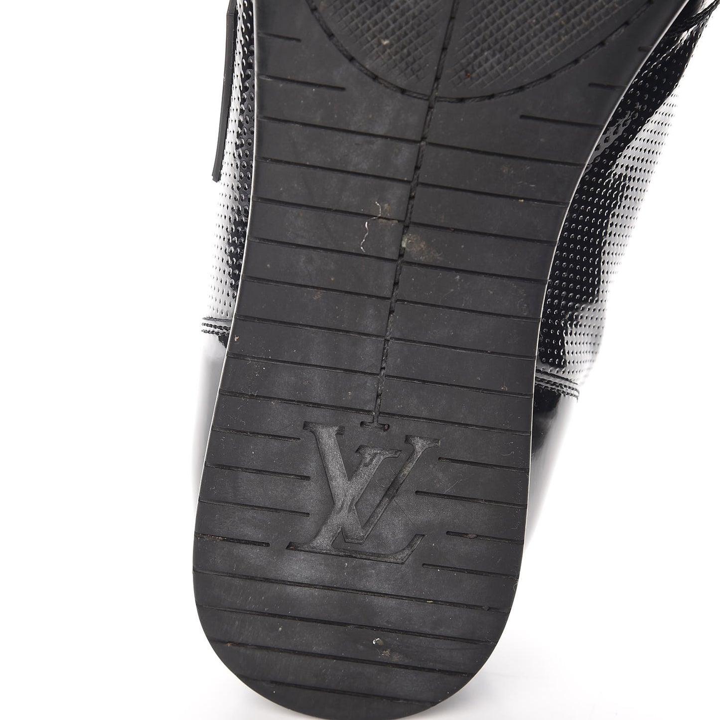 Patent Calfskin Sneakers 9 Black