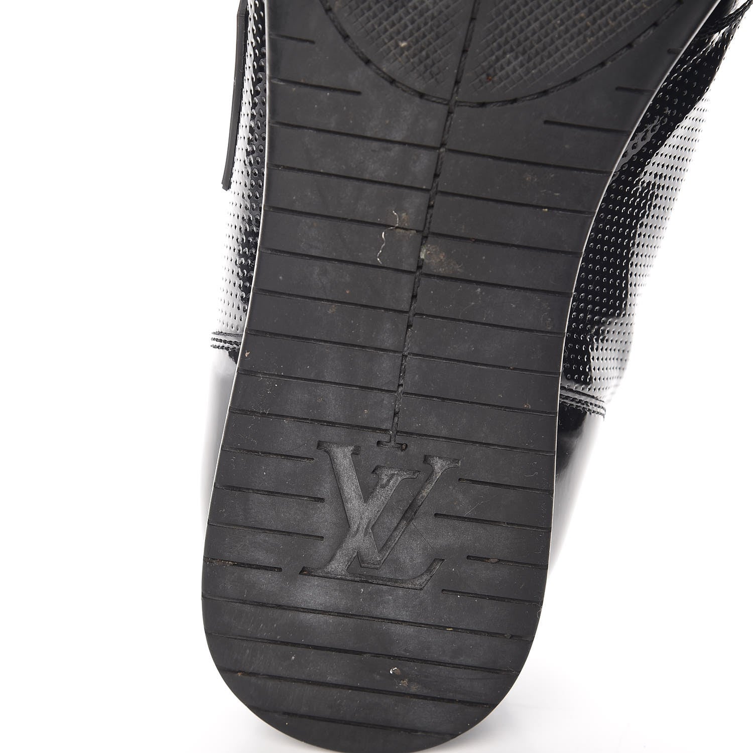 Louis Vuitton Patent Calfskin Sneakers 9 Black 9 of 14