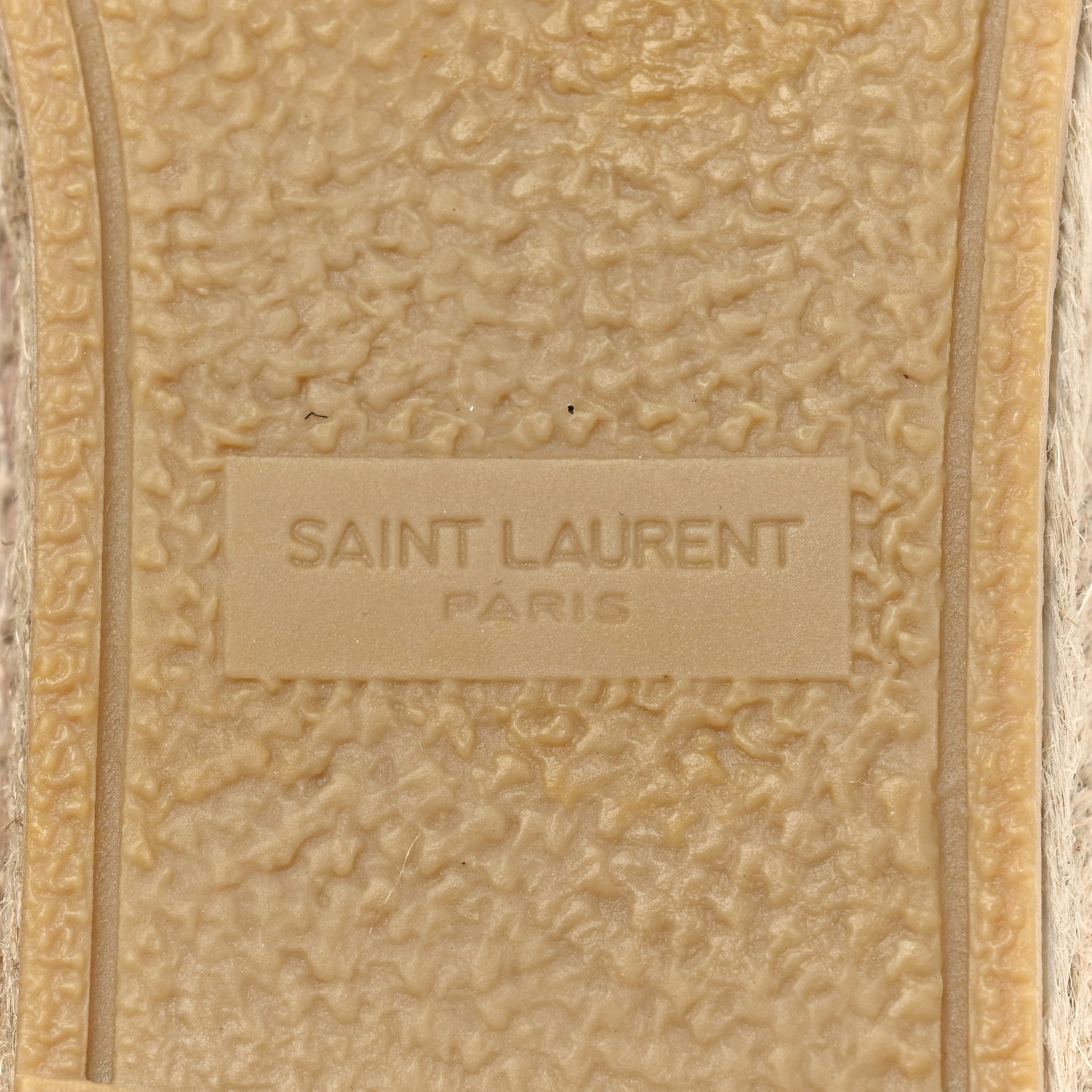 Lambskin Monogram Espadrilles 36 Nude
