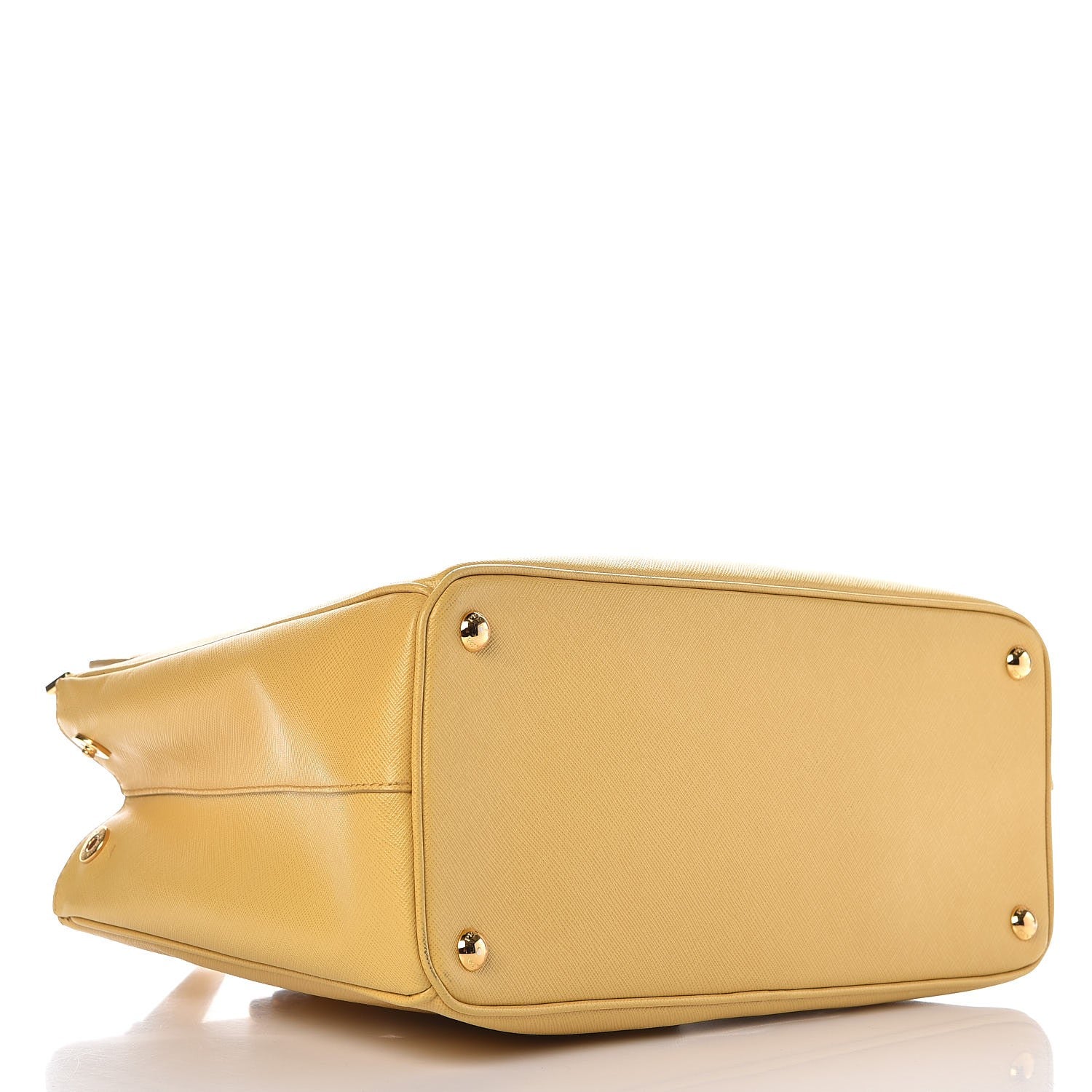 Prada Saffiano Medium Galleria Double Zip Tote Ginestra 5 of 14