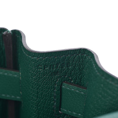Hermes Evercolor Kelly Retourne 32 Vert Vertigo 11 of 36