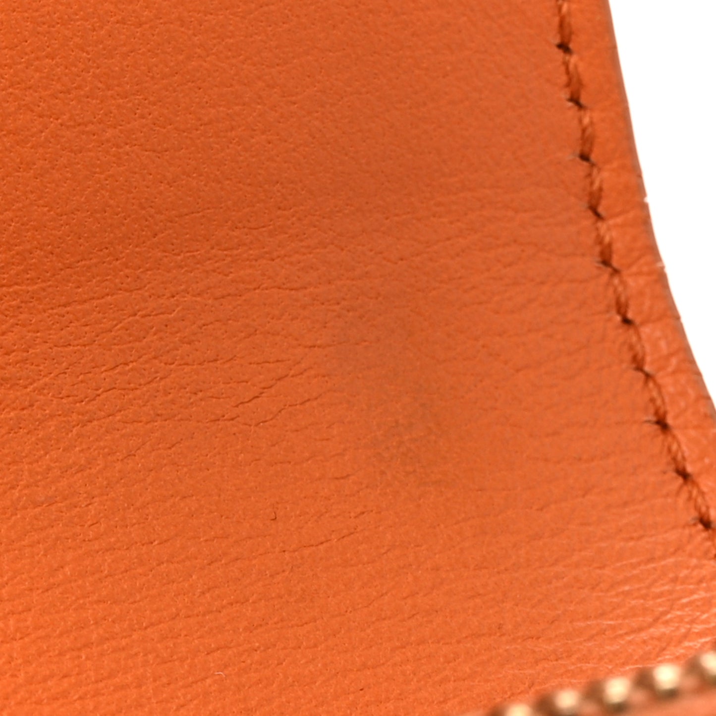 Calfskin Classic Y Ligne Wallet Orange