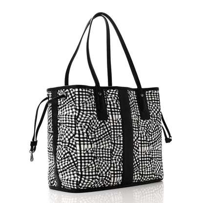 MCM Visetos Medium Liz Reversible Shopper Tote Black 5 of 15