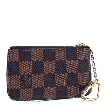 Louis Vuitton Damier Ebene Key Pouch 2 of 4