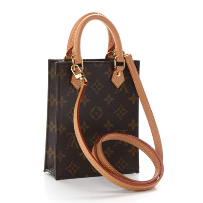 Louis Vuitton Monogram Petit Sac Plat 3 of 9