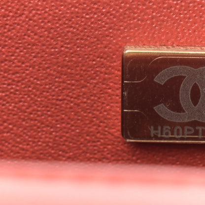 Chanel Lambskin Quilted Mini Rectangular Flap Brown 7 of 12