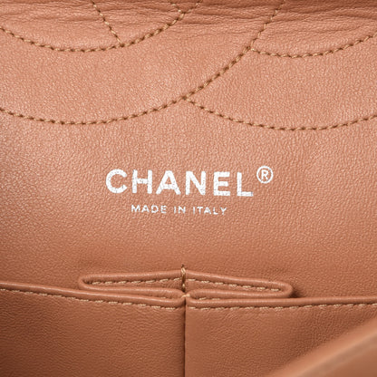 Chanel Iridescent Calfskin Quilted 2.55 Reissue 227 Flap Beige 6 of 16