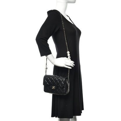 Chanel Lambskin Quilted Small My Precious Flap Black 2 of 11