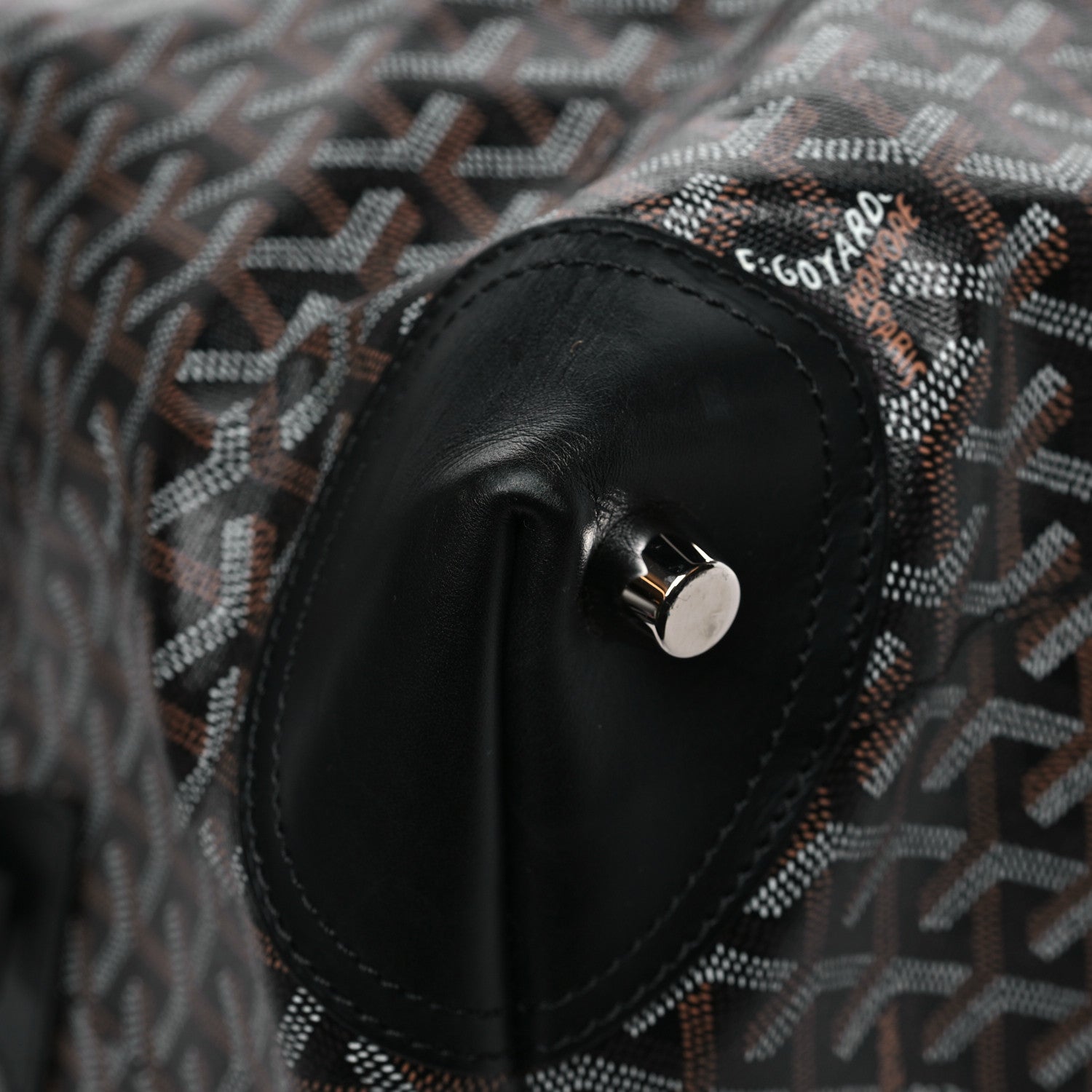 Goyard Goyardine Boeing 55 Black 9 of 10