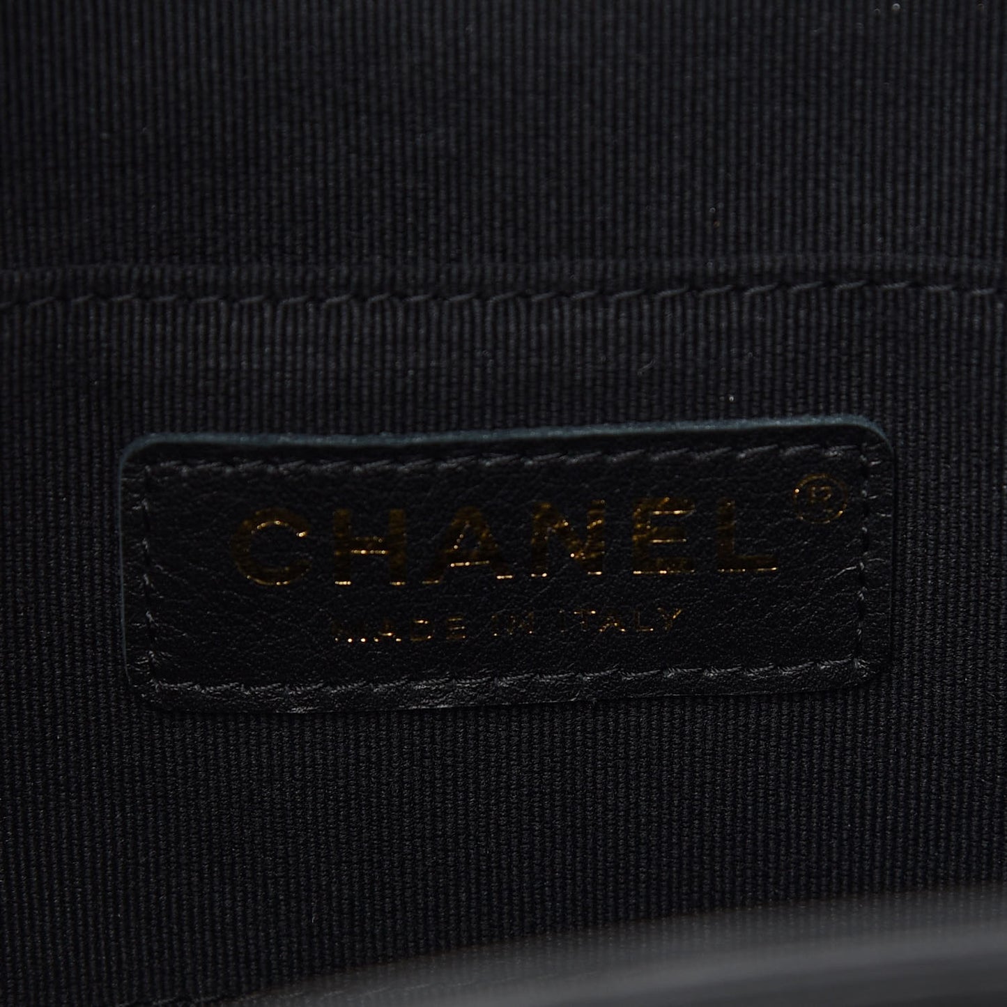 Glazed Aged Calfskin Quilted Small Duma Drawstring Backpack Black
