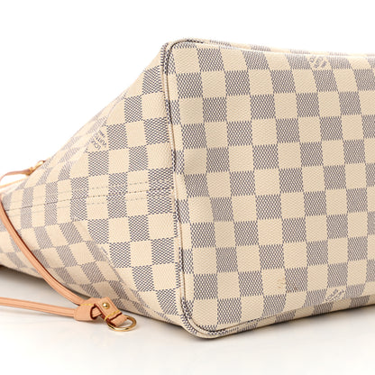Louis Vuitton Damier Azur Neo Neverfull GM Rose Ballerine 8 of 11