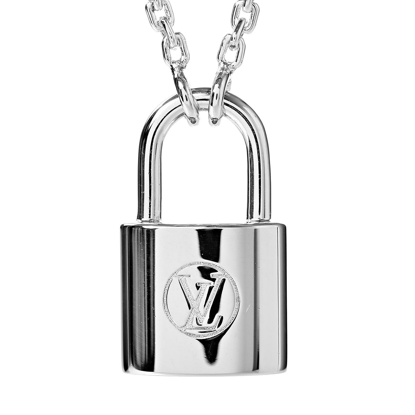 Sterling Silver Lockit Necklace