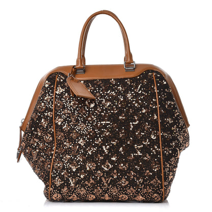 Louis Vuitton Sequin Monogram Sunshine Express North South Gold 1 of 10