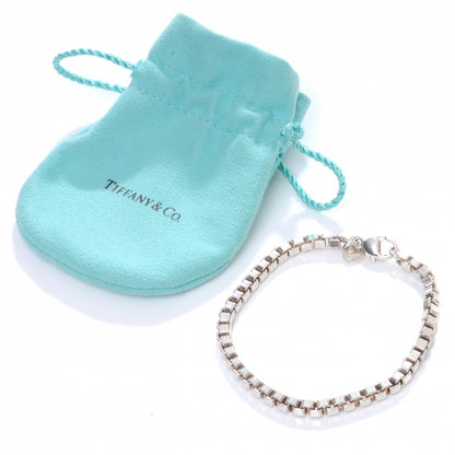 Tiffany Sterling Silver 4mm Venetian Link Bracelet 5 of 5