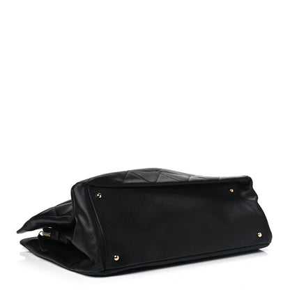 Chanel Soft Caviar Quilted CC Timeless Tote Black 3 of 5