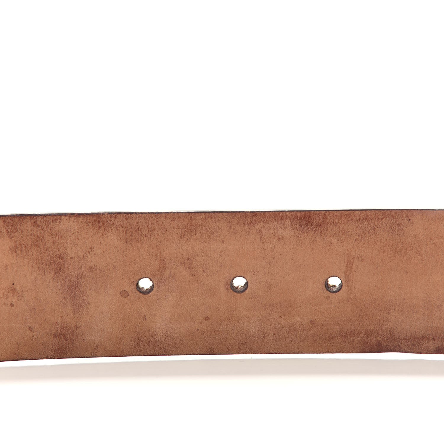 Gucci GG Supreme Monogram Niagara Lux Calfskin Interlocking G 40mm Belt 95 38 Beige Ebony Cocoa 4 of 7