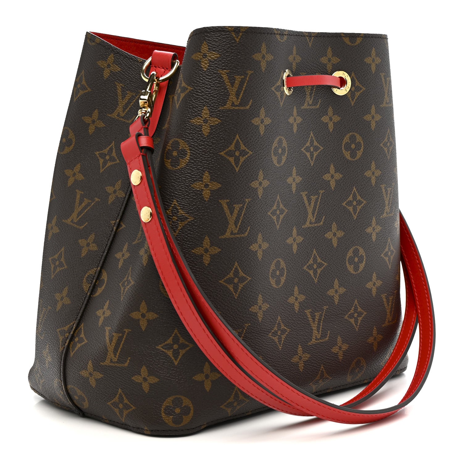 Louis Vuitton Monogram Neonoe MM Coquelicot 3 of 9