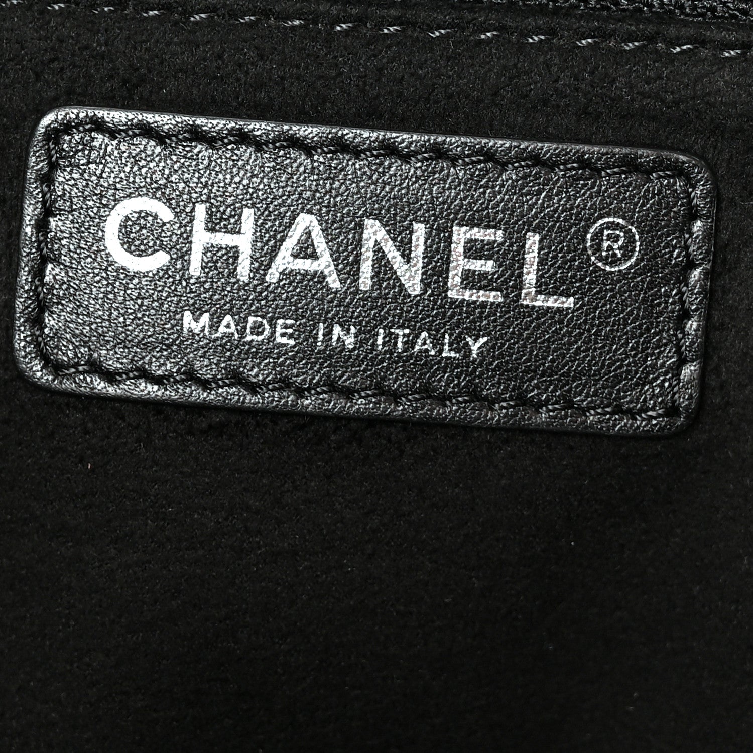 Chanel Caviar Medium Studded Deauville Tote Black 6 of 10