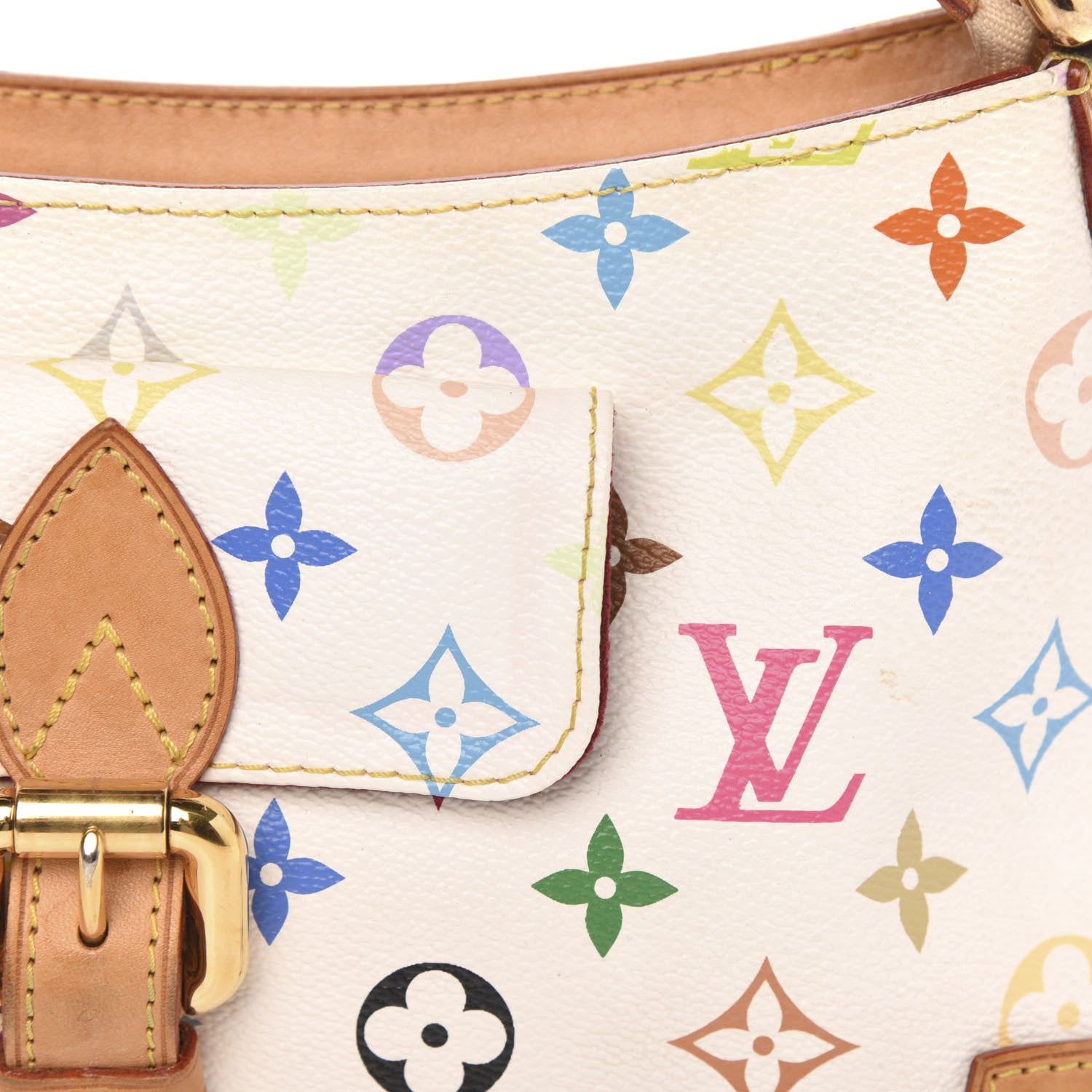 Louis Vuitton Monogram Multicolor Eliza White 13 of 13