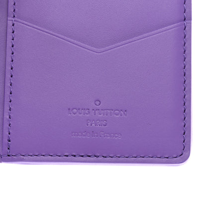 Louis Vuitton Taurillon Monogram Pocket Organizer Violet 6 of 6