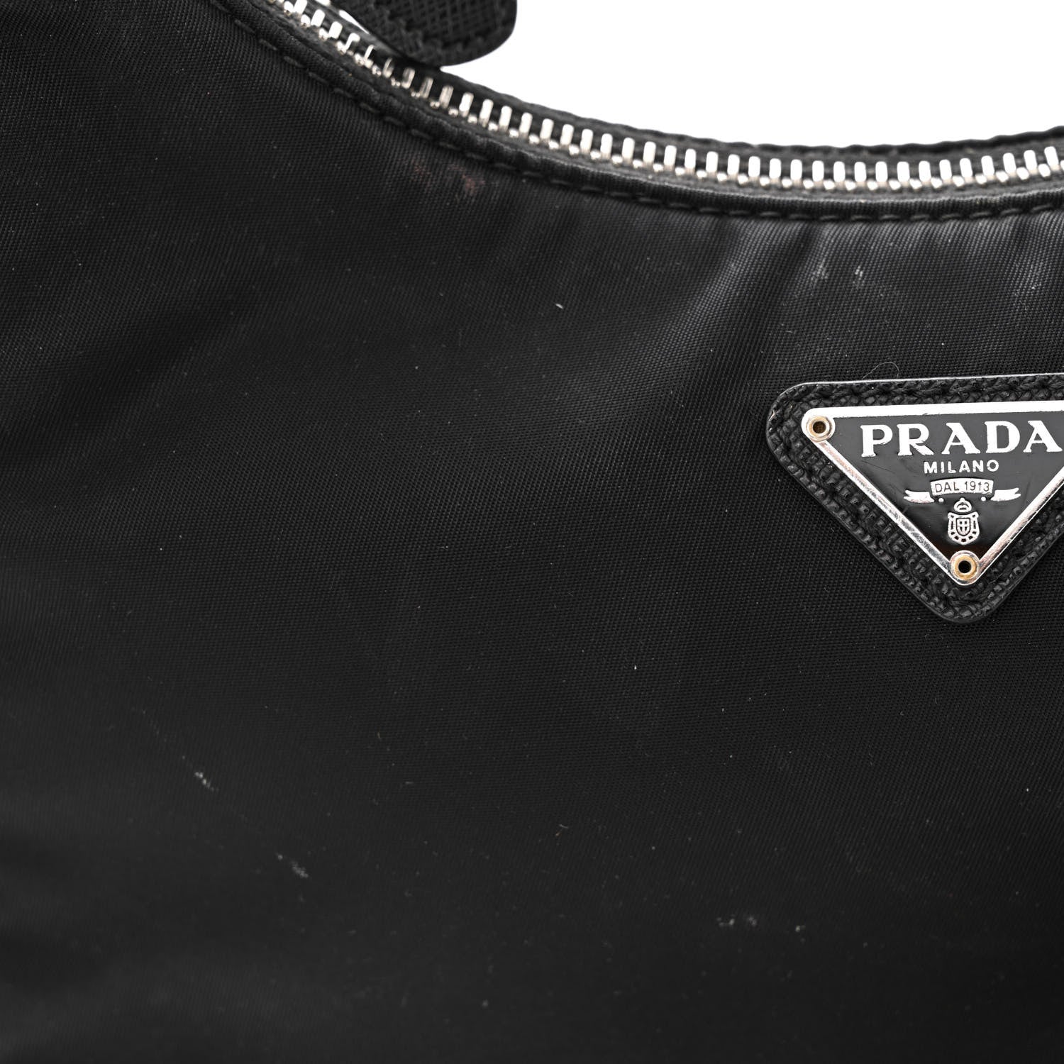 Prada Nylon Re-Edition 2005 Shoulder Bag Black 12 of 12
