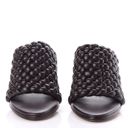 Bottega Veneta Nappa Padded Intreccio The Curve Sandals 40.5 Fondant 2 of 9