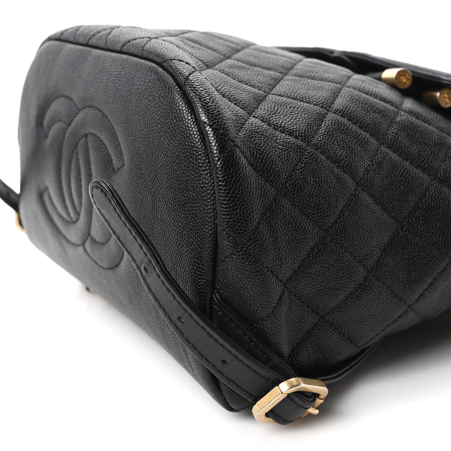 Chanel Caviar Quilted Filigree Backpack Black 9 of 9