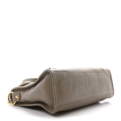Balenciaga Chevre Gold Metallic Edge Hardware S City Gris Taupe 5 of 11