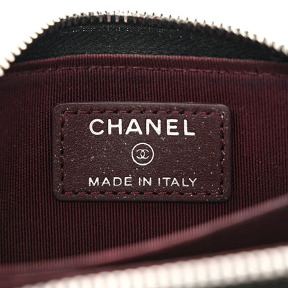 Chanel Caviar Quilted Zip Coin Purse Black 6 of 16