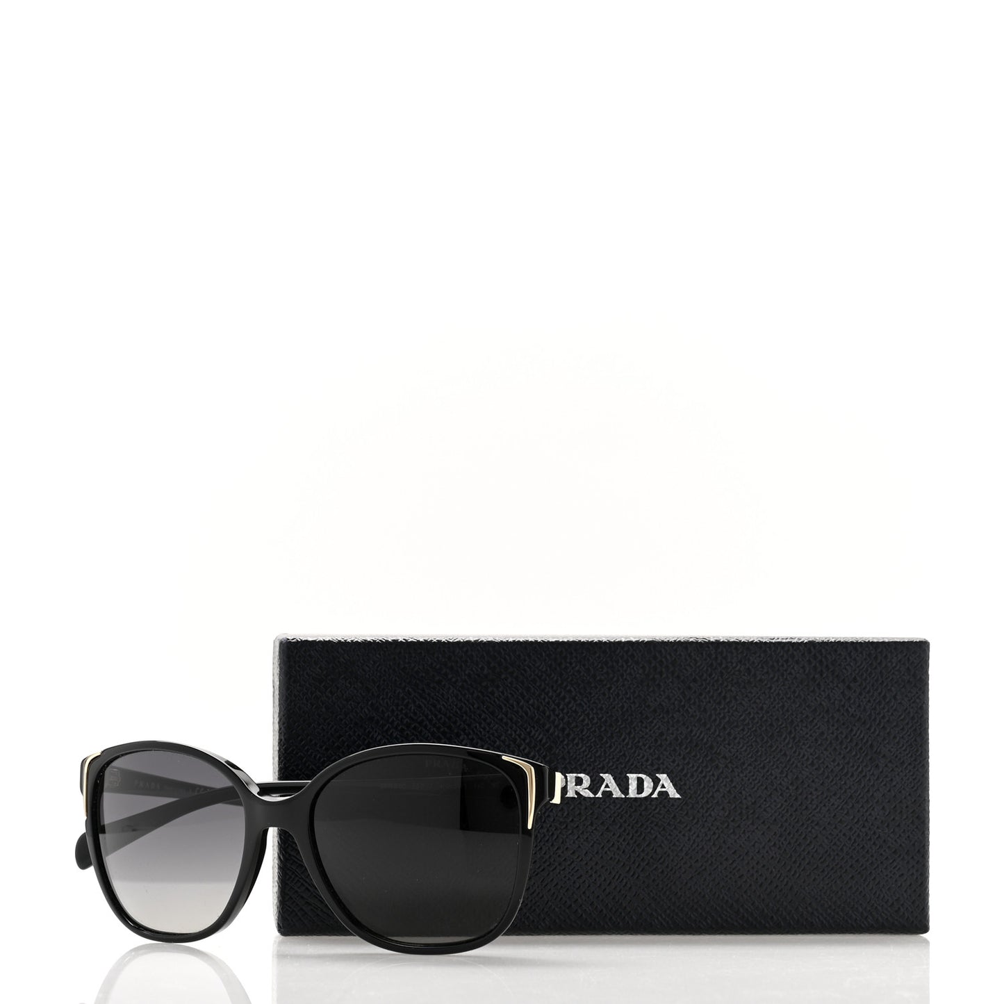 Acetate Sunglasses SPR 01O Black