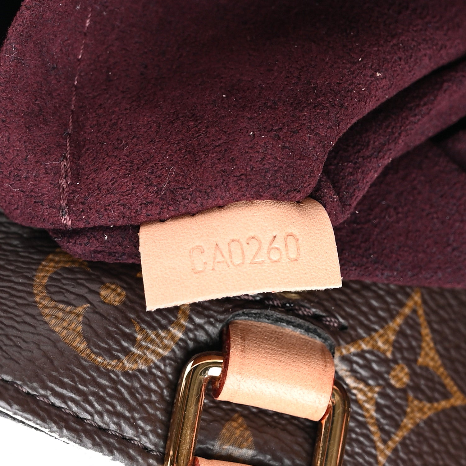 Louis Vuitton Monogram Montaigne BB 7 of 10