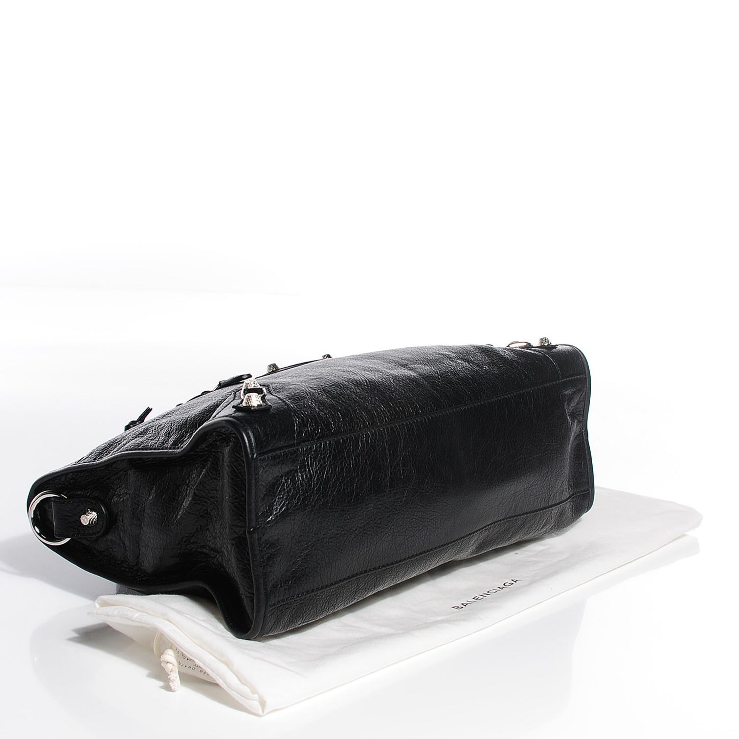 Agneau Giant 12 Silver Hardware City Black