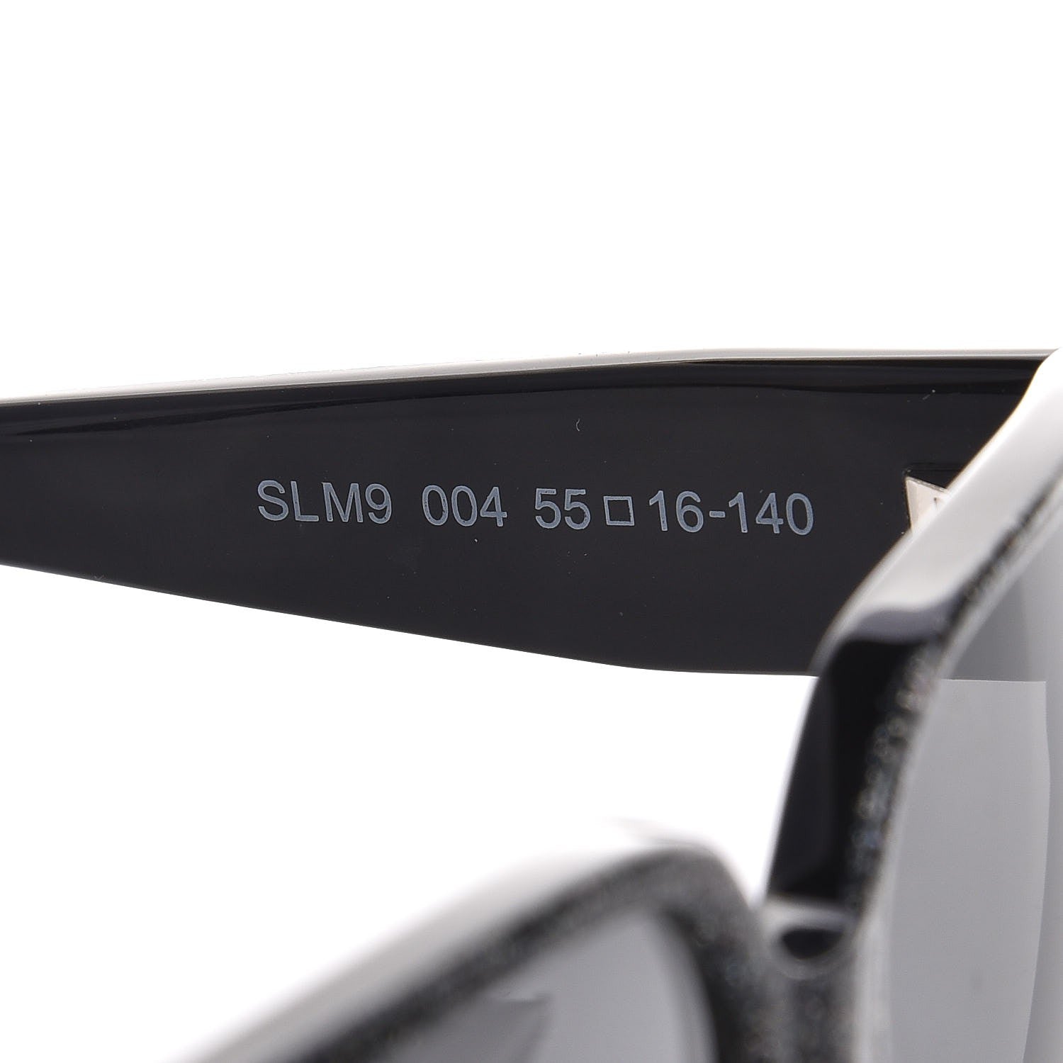Saint Laurent Square SL M9 Sunglasses Glitter Black 6 of 7