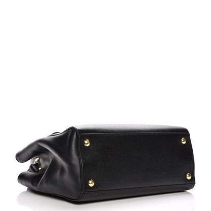 Fendi Vitello Elite Petite 2Jours Tote Black 5 of 8