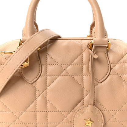Christian Dior Calfskin Macrocannage Groove 20 Bag Biscuit 8 of 11