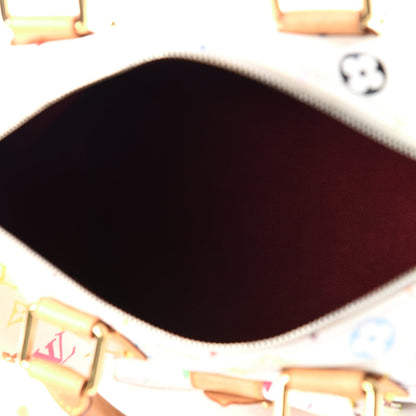 Louis Vuitton Monogram Multicolor Speedy 30 White 4 of 14