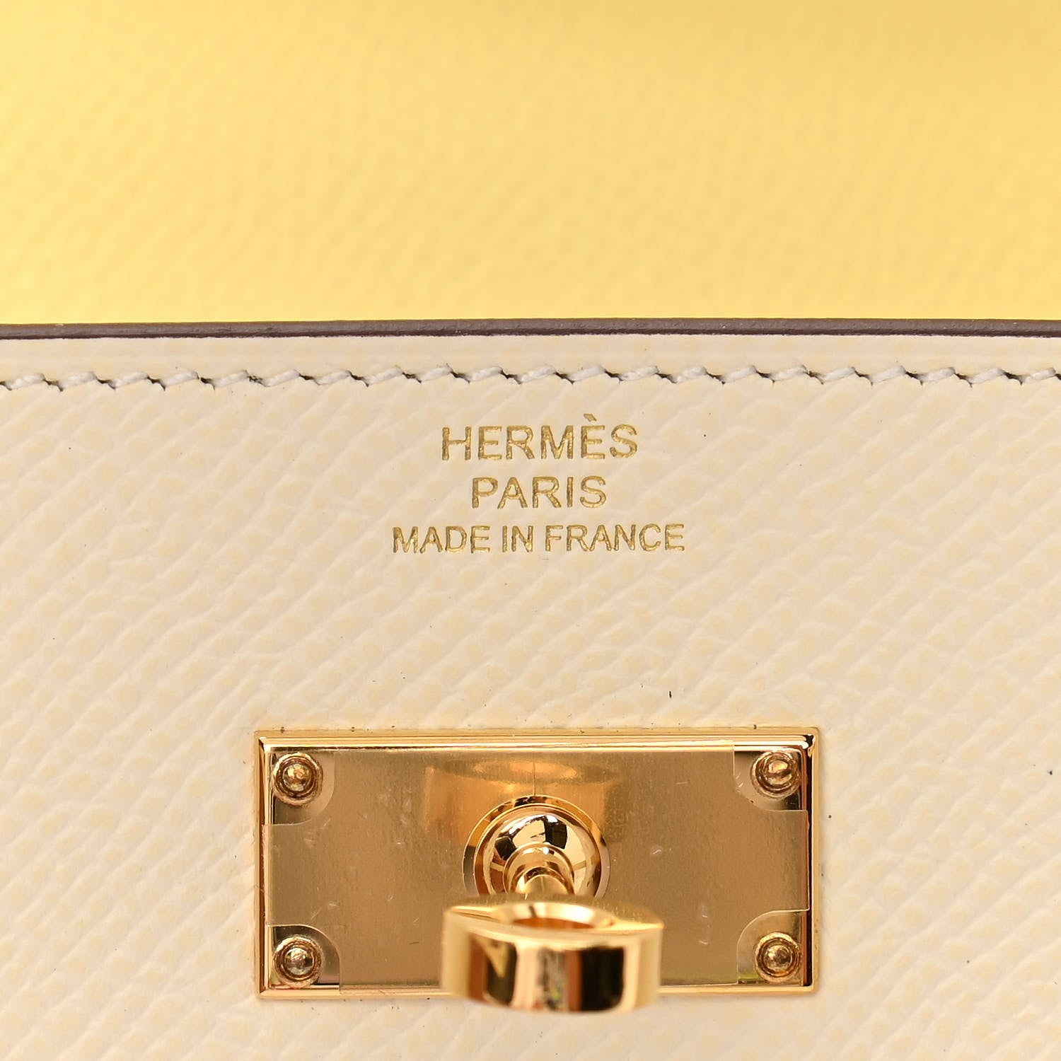 Hermes Epsom Verso Kelly Wallet To Go Nata Jaune Poussin 6 of 11