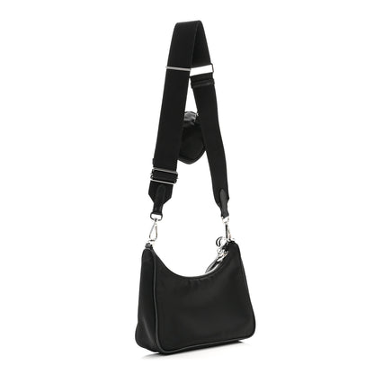 Prada Nylon Re-Edition 2005 Shoulder Bag Black 3 of 10