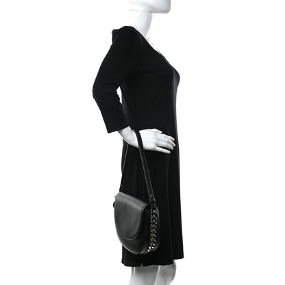Stella McCartney Eco Alter Nappa Medium Frayme Shoulder Bag Black 2 of 11