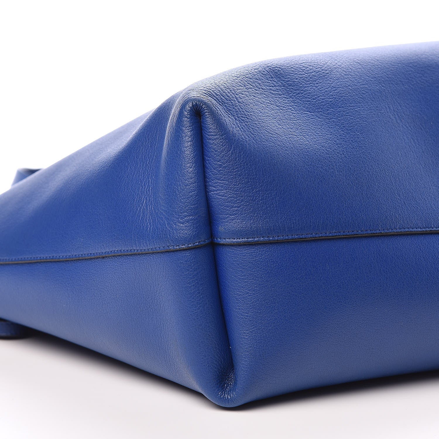 Saint Laurent Calfskin Large Shopping Tote Ultramarine 7 of 12