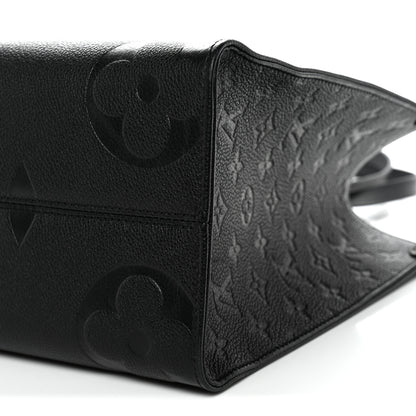 Louis Vuitton Empreinte Monogram Giant Onthego PM Black 9 of 9