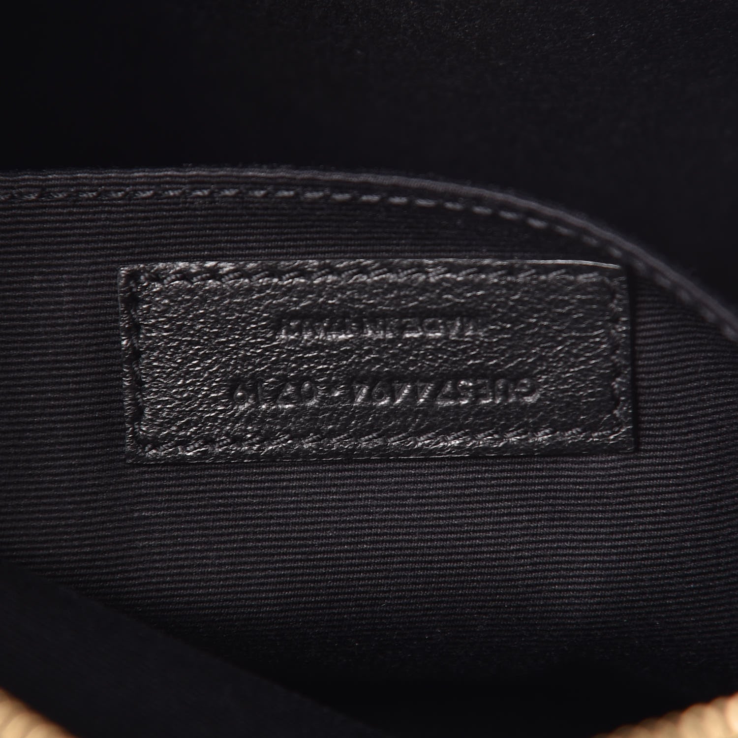 Saint Laurent Velvet Matelasse Monogram Lou Camera Bag Black 7 of 10